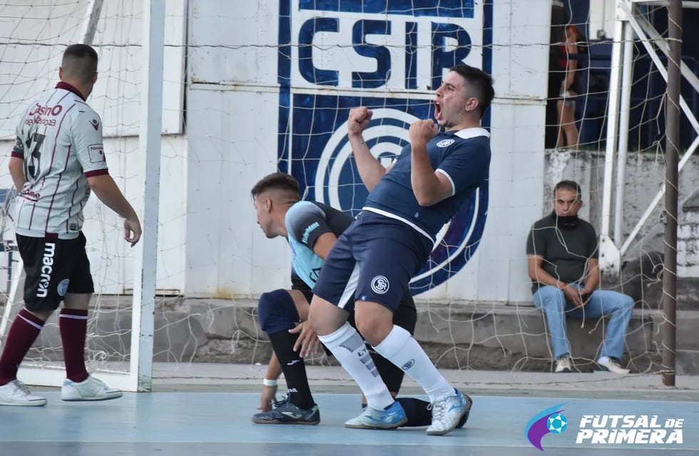 Independiente Rivadavia venció a Godoy Cruz B por 7-4 y se metio en los cuartos de final. / Gentileza: Futsal de Primera.