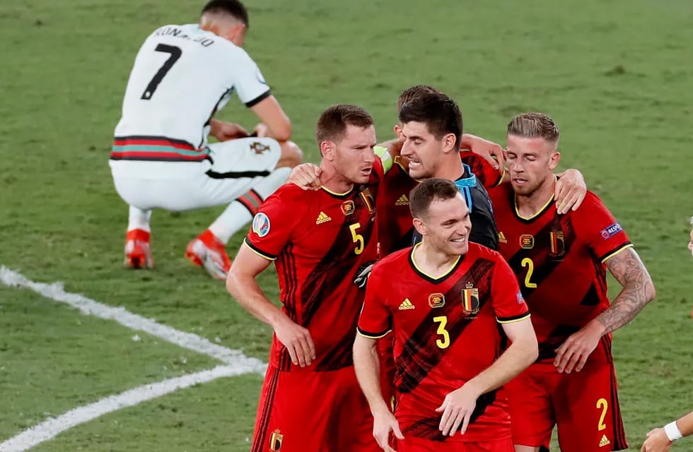 Los belgas le ganaron por la mínima a Portugal y pasaron a cuartos de final.