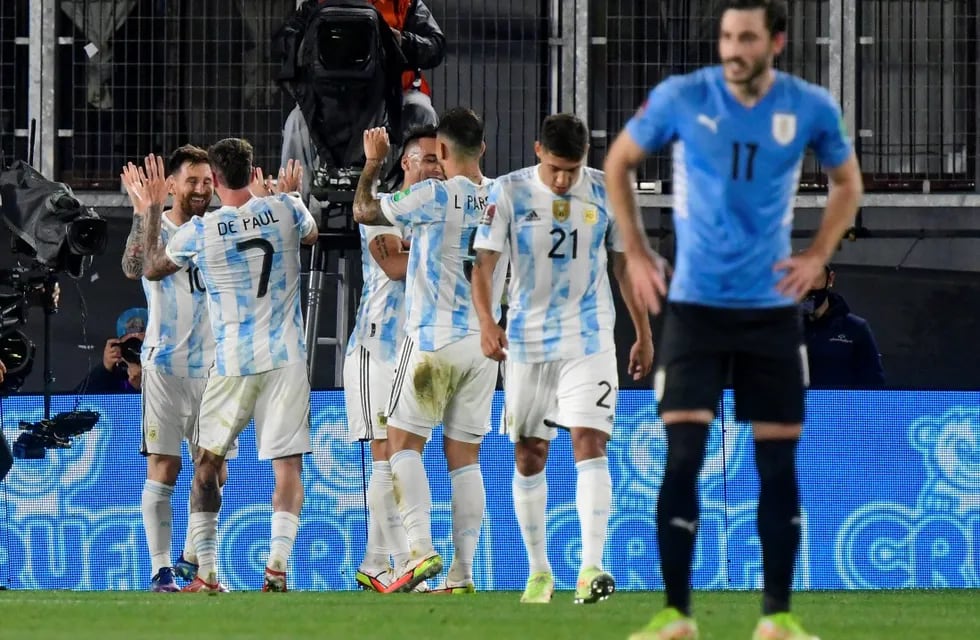 Argentina brilló y venció a Uruguay, en el Monumental. (Foto: AP)