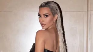 Kim Kardashian con microbikini