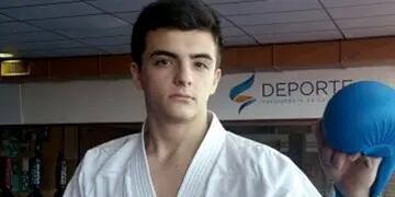 El karateca argentino no pudo superar a sus rivales en las tres competencias preliminares.