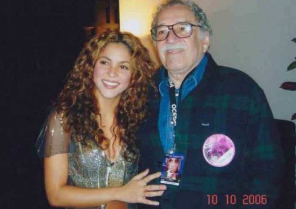 Shakira y Gabriel García Márquez en 2006