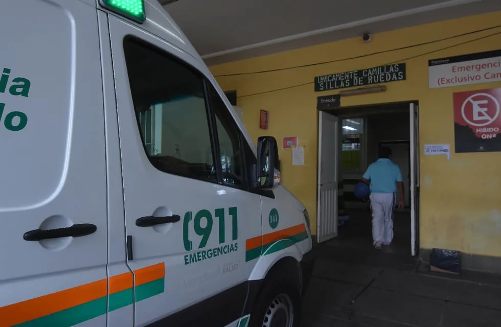 La víctima murió tras agonizar durante horas en el hospital Lagomaggiore. Foto: Claudio Gutiérrez / Los Andes