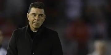 El técnico habló e hizo su crítica tras la derrota (por 3-0) de River ante Atlético Tucumán en la ida de cuartos de final.