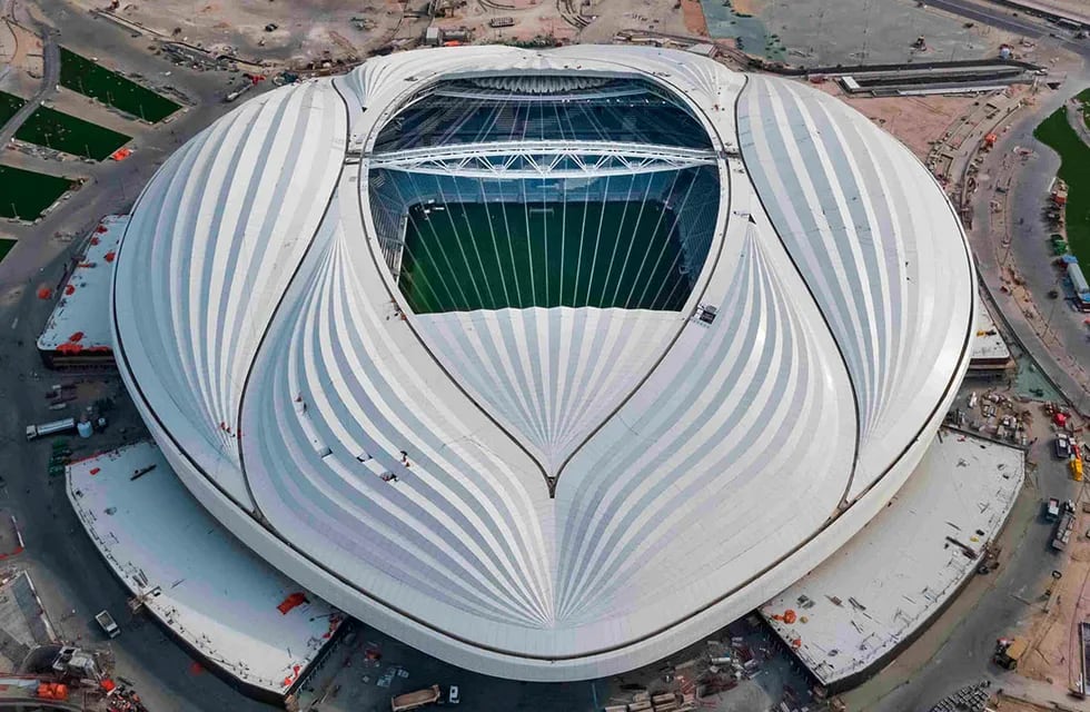 Al Janoub Stadium. Obra del estudio Zaha Hadid Arquitectos y la corporación tecnológica Aecom. / Gentileza.
