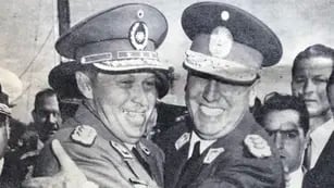 Juan Domingo Perón y Alfredo Stroessner