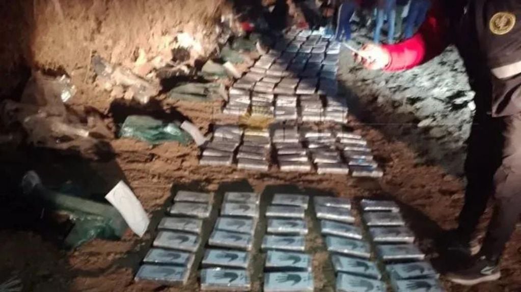 La policía de Chaco secuestró un cargamento de 324 kilos de cocaína. Foto: Diario Norte.