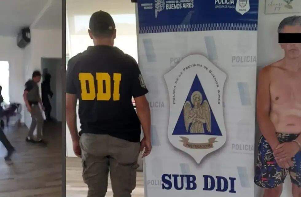 El allanamiento lo hizo la DDI de San Isidro. Foto: Policía de La Costa