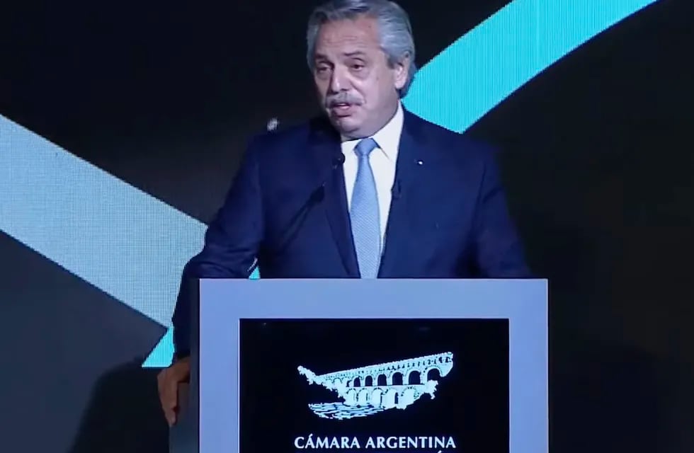 El presidente Alberto Fernández cerró la Convención Anual 2021 de la Cámara Argentina de la Construcción