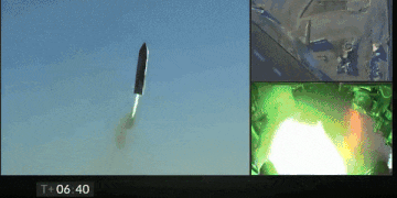 La nave Starship de la empresa SpaceX explotó al intentar aterrizar de forma vertical
