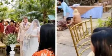 Fuerte terremoto en Filipinas azotó en plena boda camino al altar