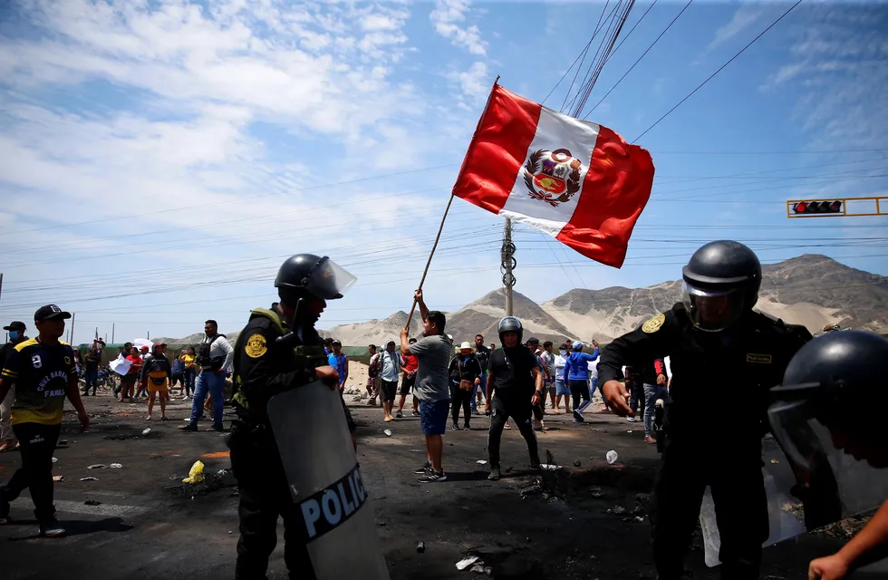 Perú. Las protestas contra el gobierno de Dina Boluarte llevan un mes y suman 47 muertos (Foto / AP)