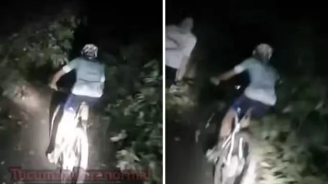 Terror en Tucumán: le apareció un “fantasma” a unos ciclistas mientras bajaban un cerro y generó conmoción