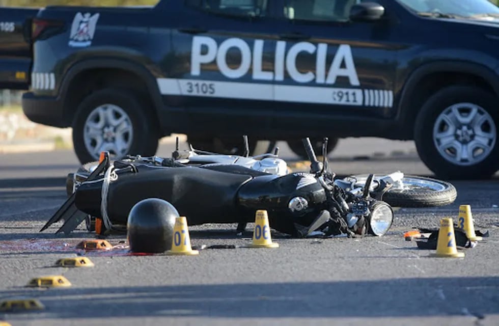Los accidentes de motociclistas han sido los que más se registraron durante el 2020. - Orlando Pelichotti/ Los Andes