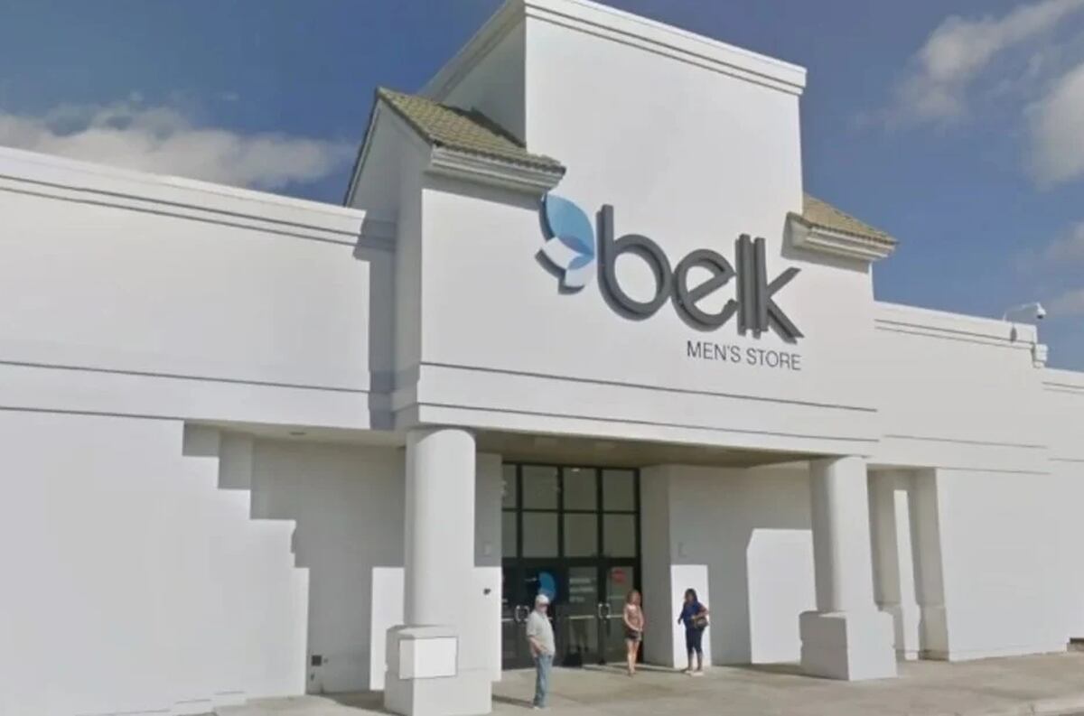 Belk es un shopping pequeño pero muy conocido en Carolina del Sur, Estados Unidos.