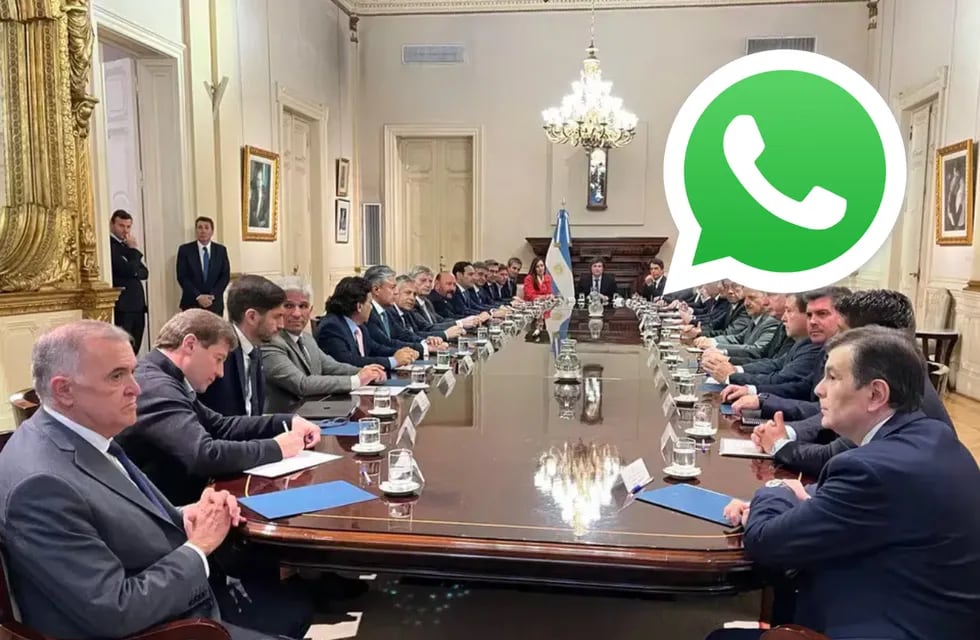 Todos los mandatarios provinciales y el jefe de Gobierno porteño comparte un grupo de WhatsApp para hablar sobre las medidas de Javier Milei.