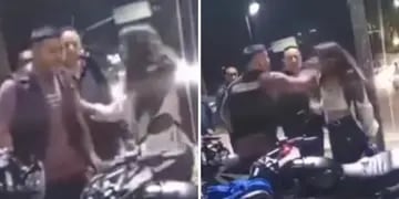 Video: un policía fue apartado de su cargo tras golpear a una joven en Quilmes durante un control de tránsito