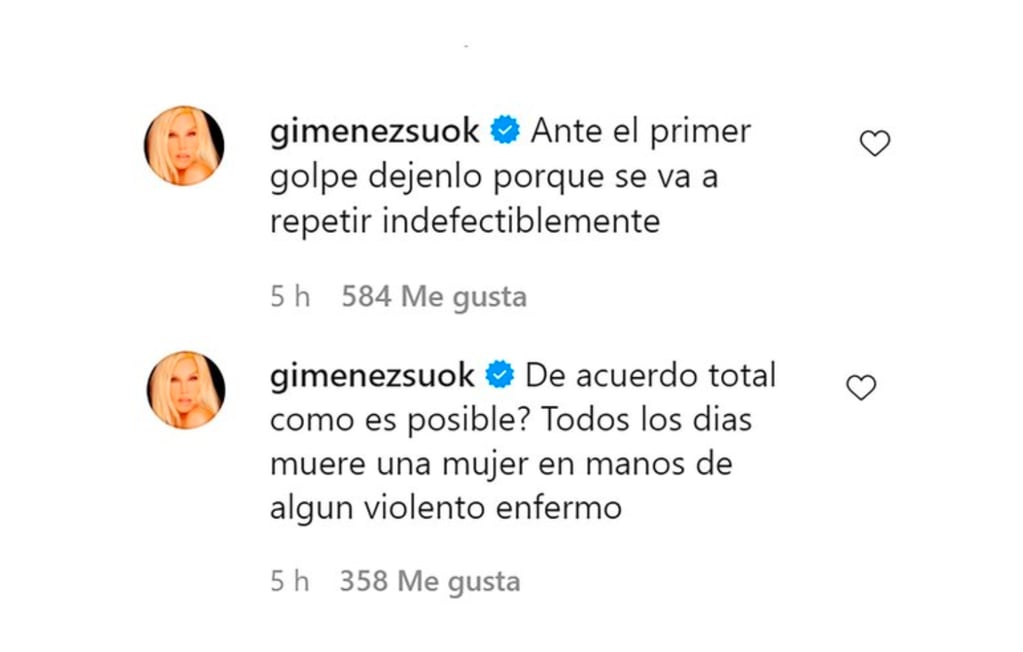 Susana Giménez dio un consejo a las mujeres tras el femicidio de Úrsula Bahillo