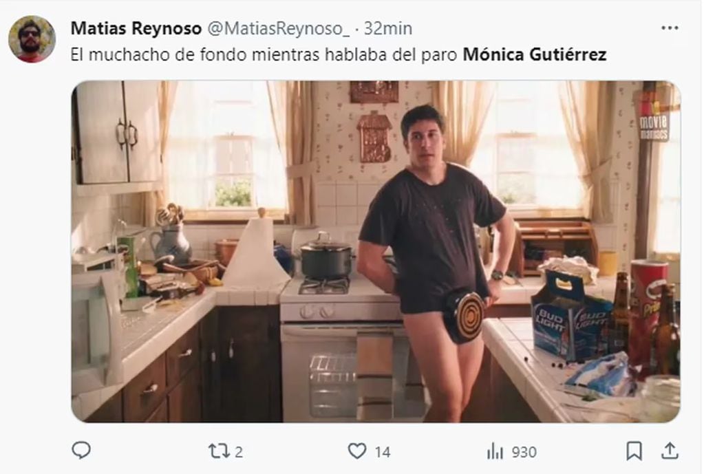 Los mejores memes del blooper del marido de Mónica Gutiérrez