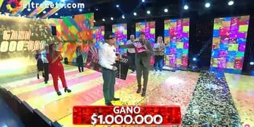 Walter ganó el millón de pesos en "Los ocho escalones del millón".