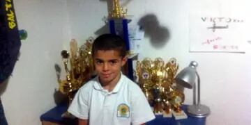 Con sólo 9 años, el mendocino se acaba de consagrar tricampeón nacional de judo en Promocionales.