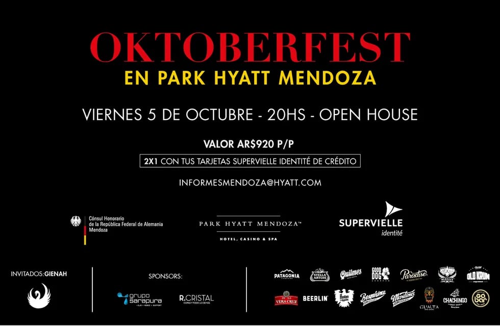 Oktoberfest en Park Hyatt Mendoza