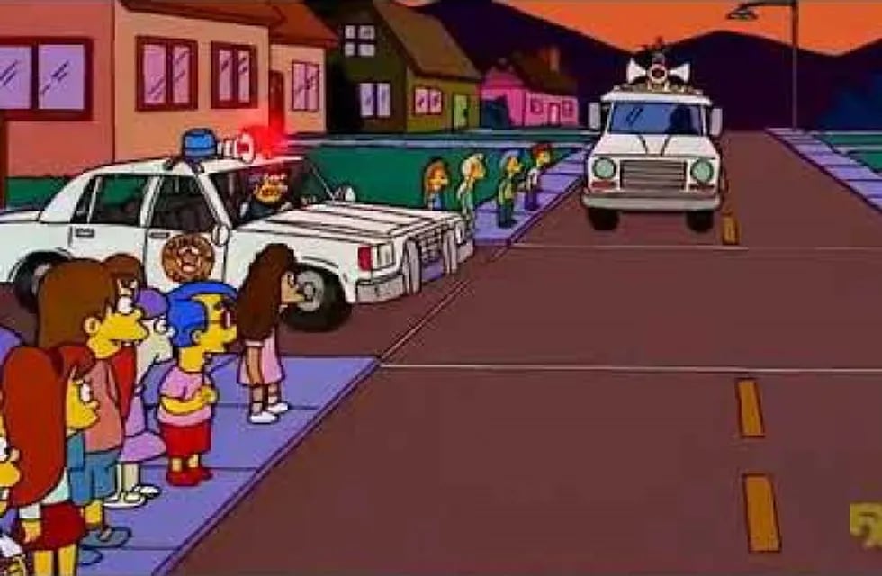 El episodio en que, por destrozos realizados por Homero, la Policía de Springfield dispone un toque de queda para los niños. El Gobierno nacional cree que los jóvenes tienen mucho que ver en el aumento de casos, y quiere restringir la circulación de 23 a 6.