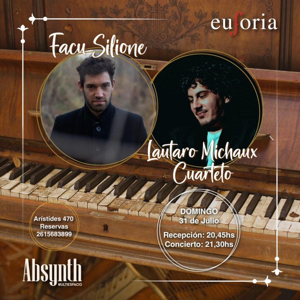 Facu Silione y Lautaro Michaux Cuarteto.