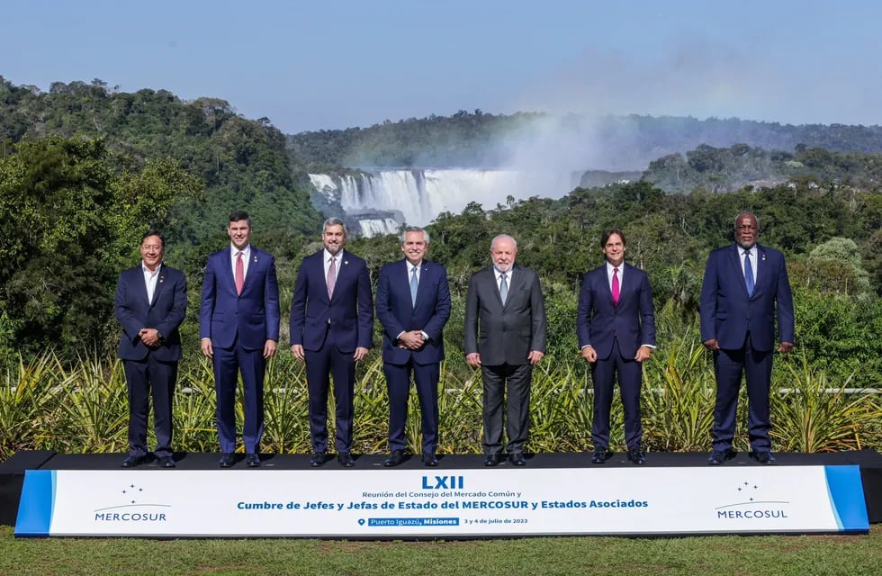 Cumbre del Mercosur en Iguazú.