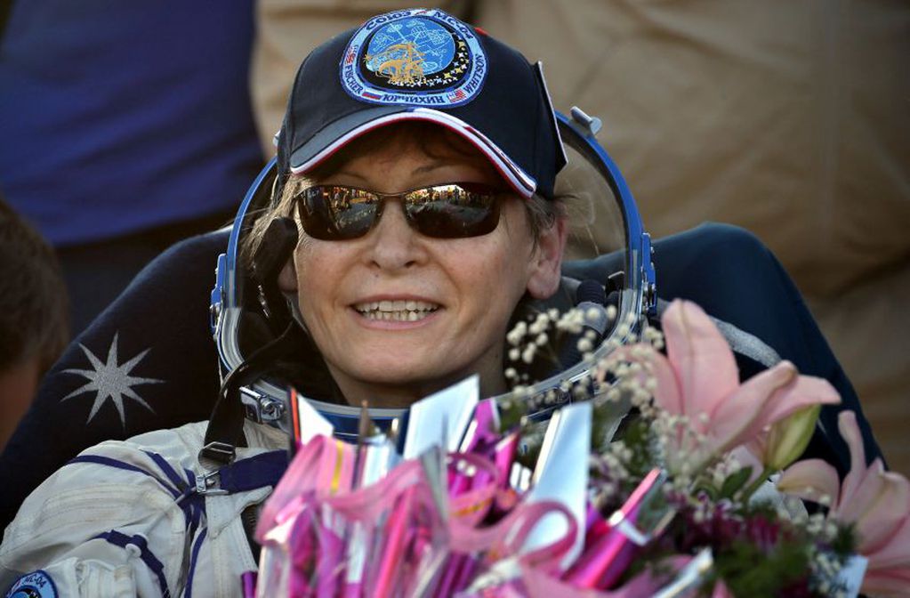 
Peggy Whitson. Astronauta de la NASA retirada. | AP
   
