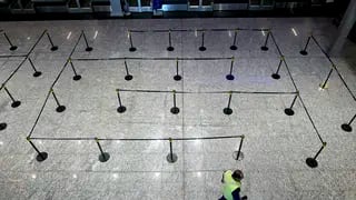 Conflicto en aeropuertos 