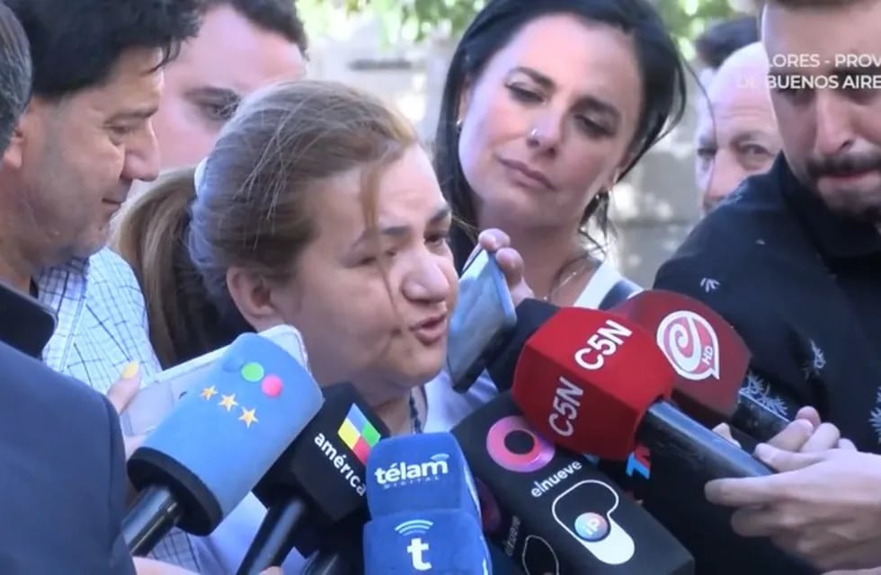 La madre de Fernando Báez Sosa contó que se abrazó con el jefe de seguridad del boliche. Foto: Captura de video