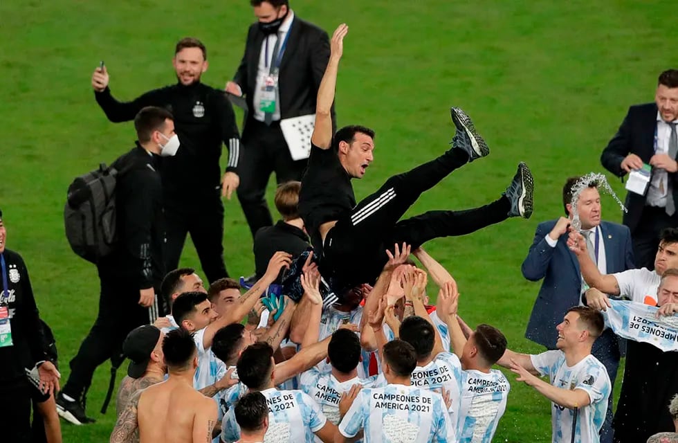 Lionel Scaloni el DT de la Selección Argentina que ganó la Copa América en Brasil 2021. / Gentileza.