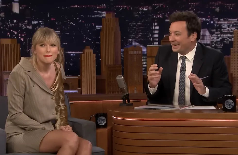 Jimmy Fallon expuso a Taylor Swift que la muestra en su peor momento