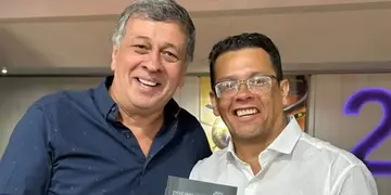 Daniel Orozco y Guillermo Bustos