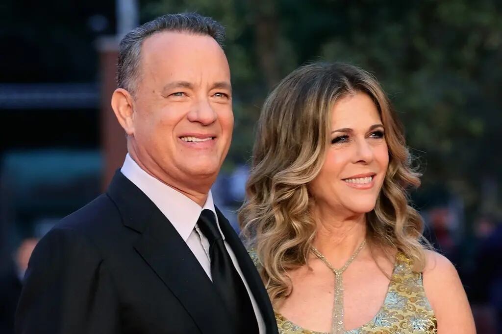 Tom Hanks y Su esposa Rita Wilson