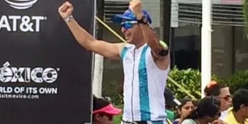 Nicolás Chabán y Guillermo Martínez fueron los únicos triatletas de Mendoza entre 1400 competidores de la prueba física disputada en México.