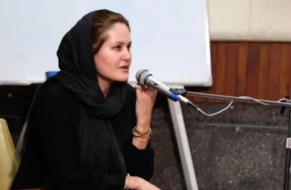 Sahraa Karimi llevará a la pantalla grande su escape de Kabul. / Gentileza