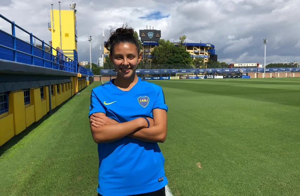 Julieta Cruz: la mendocina que juega en Boca y espera ser profesional