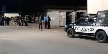 Paquete explosivo en Córdoba