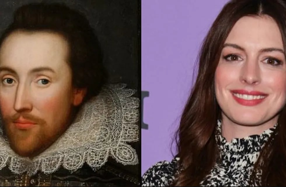 Una teoría viral une a William Shakespeare con Anne Hathaway. Foto: Gentileza