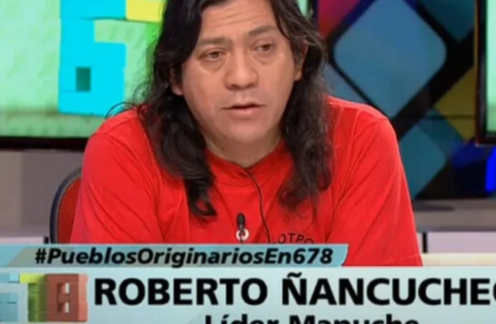 Roberto Ñancucheo: de panelista en 678 a cacique de San Rafael y posible reemplazante de Jones Huala.