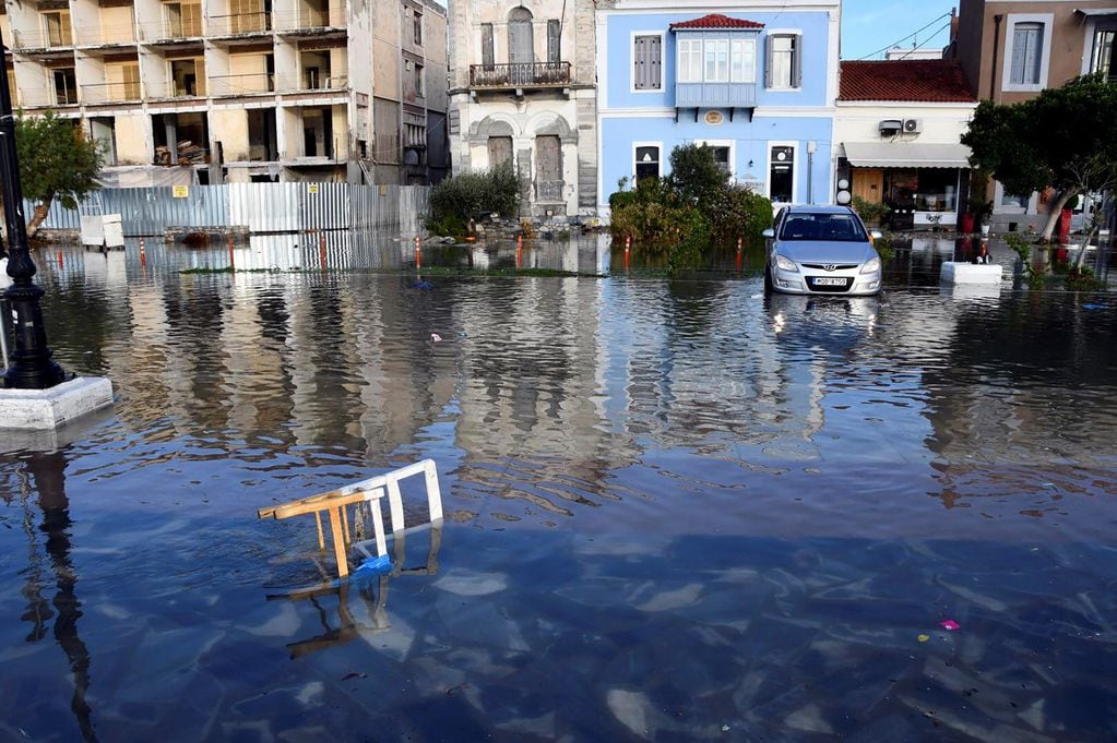 Consecuencias del terremoto en Grecia y Turquía. Foto: AP