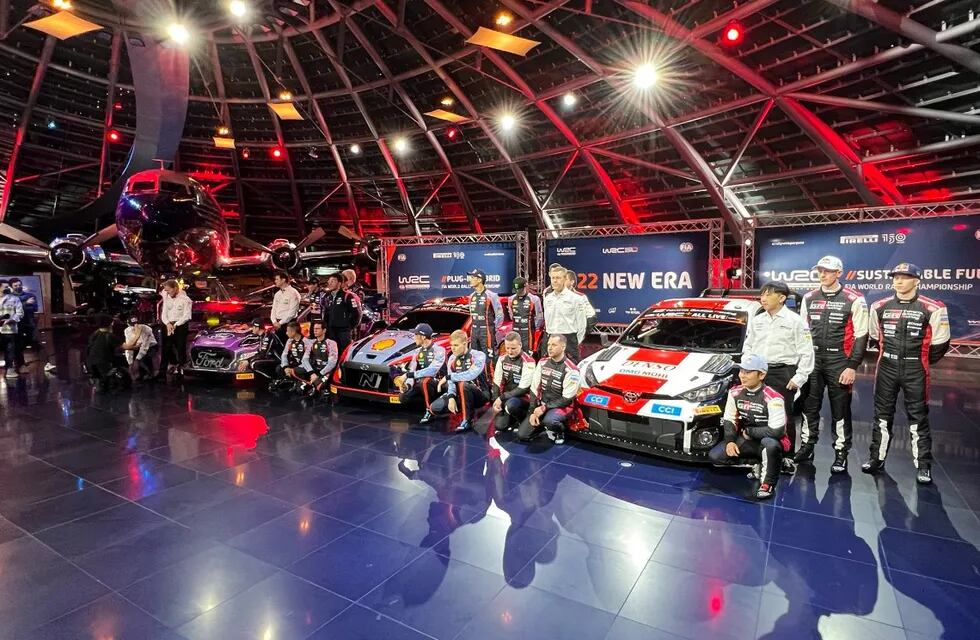 El Mundial de Rally presentó en sociedad su temporada 2022, donde la gran novedad serán los nuevos autos híbridos: los Rally1.