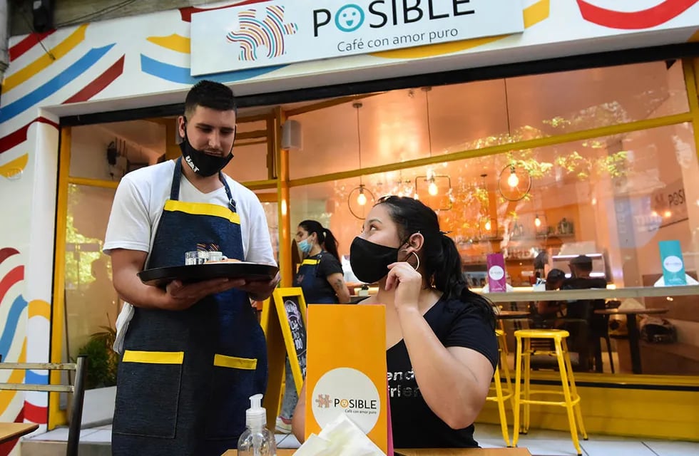 “Café Posible” un café que ofrece trabajo a personas con discapacidad.