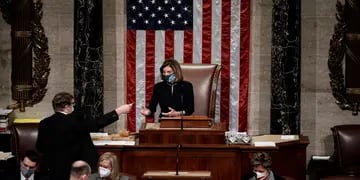 La Cámara de Representantes de EEUU aprobó un segundo juicio político contra Trump