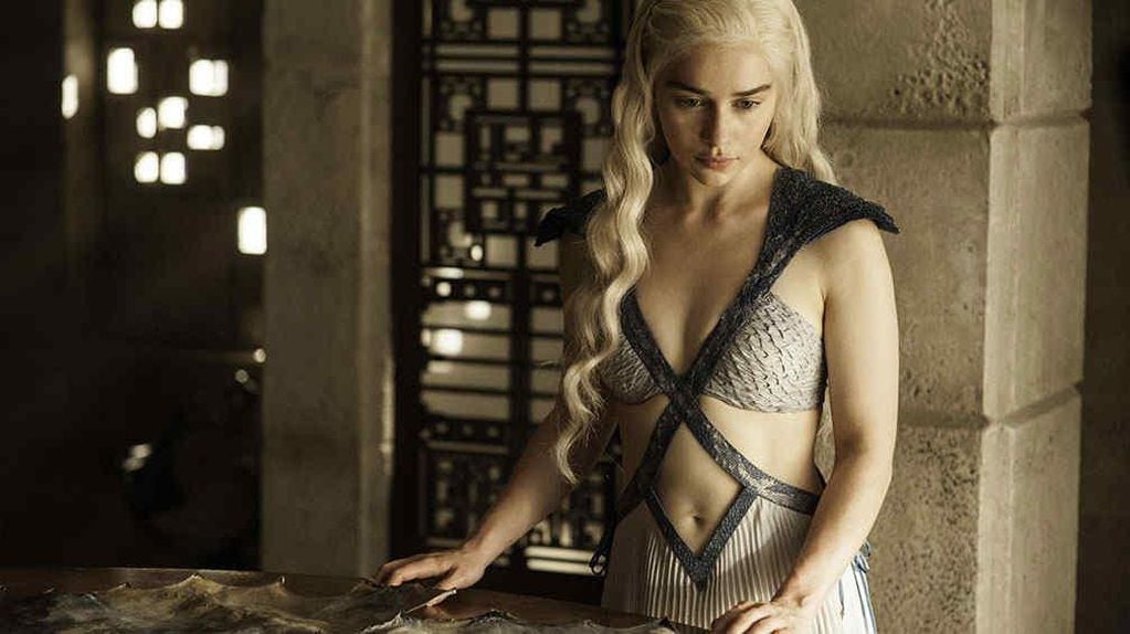 Daenerys Targaryen, interpretada por Emilia Clarke. 