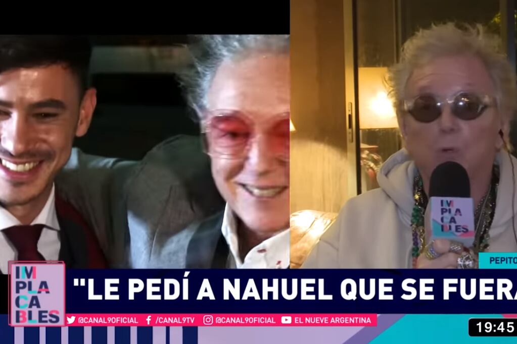 Pepe Cibrián habló sobre su expareja y el video que compartieron en "Intrusos" (Captura de pantalla)