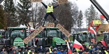 Protestas de agricultores polacos