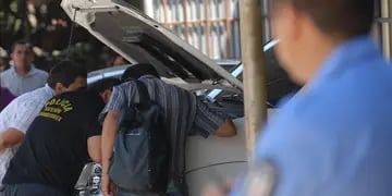 Cayeron cuatro hombres en Godoy Cruz mientras desarmaban vehículos robados horas antes